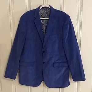 Blue Corduroy Men's Sportcoat by Alan Flusser
